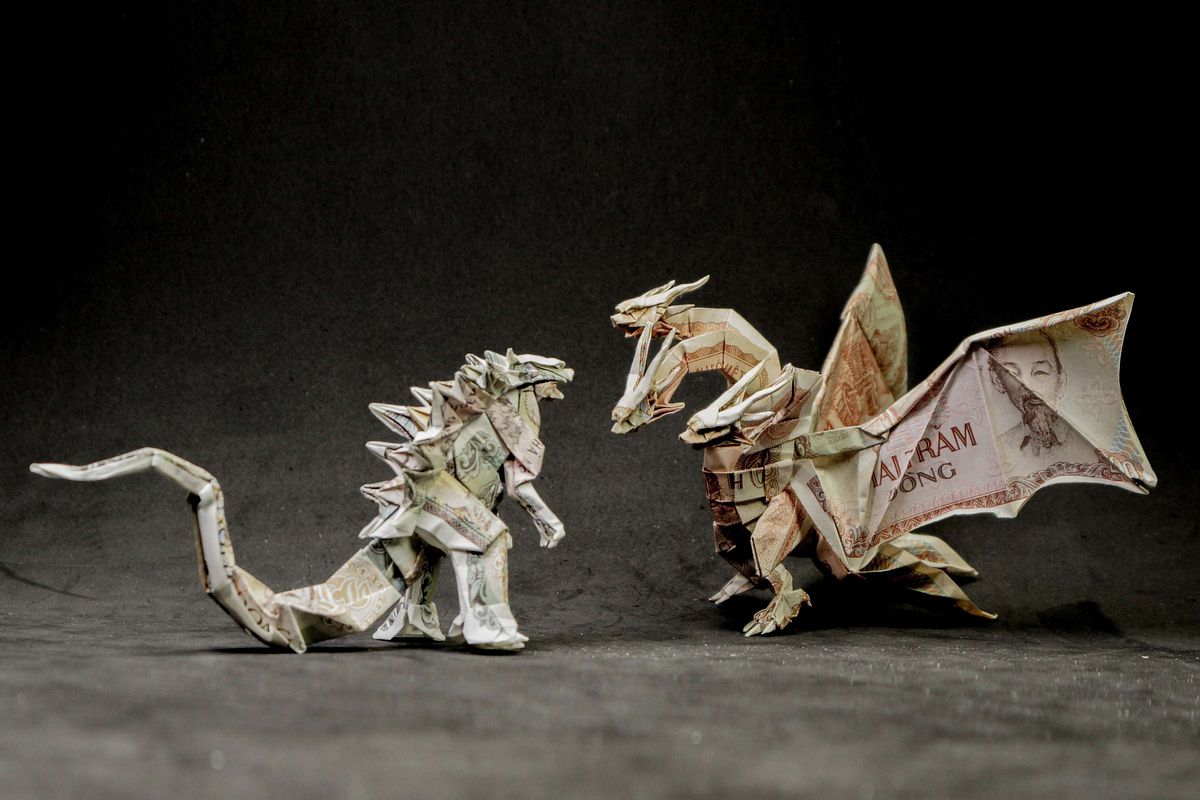 Chàng phù thủy tiền lẻ sáng tạo các mẫu origami độc đáo  sàigòneer