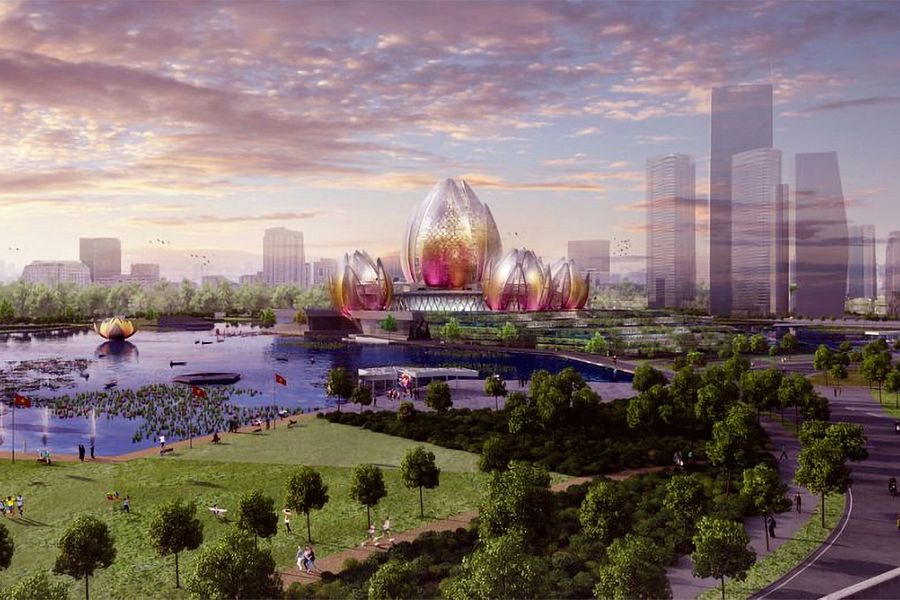 Hanoi's Lotus-Shaped Theater Project Nipped in the Bud