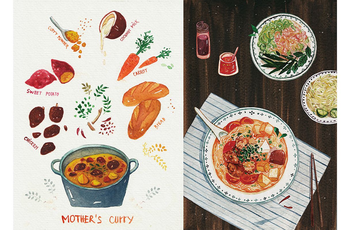 Chi tiết với hơn 91 tranh vẽ món ăn việt nam hay nhất 
