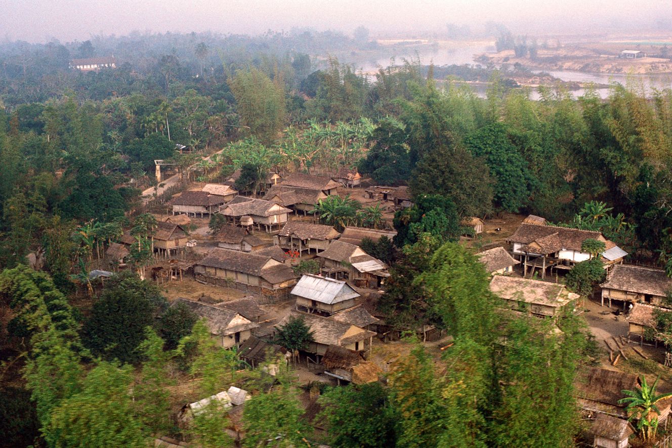 [Photos] An Aerial Perspective of Pleiku and Kon Tum in 1970 - Saigoneer