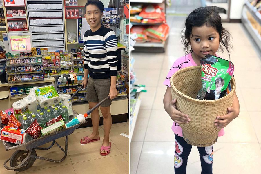 After Thailand Bans Plastic Bags, Shoppers Turn to Buckets, Pots and Pans