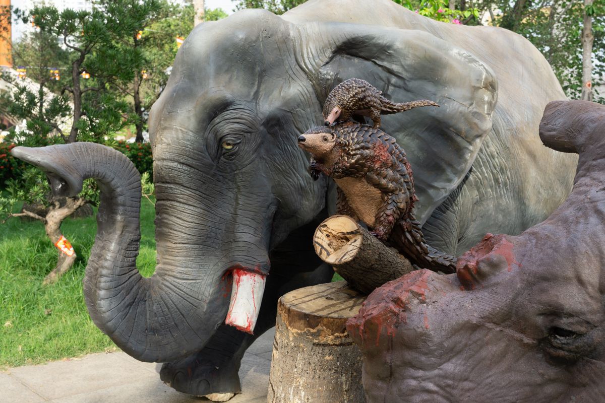 Can Gory Animal Statues Shock Vietnam Into Shunning Wildlife Products? - Saigoneer