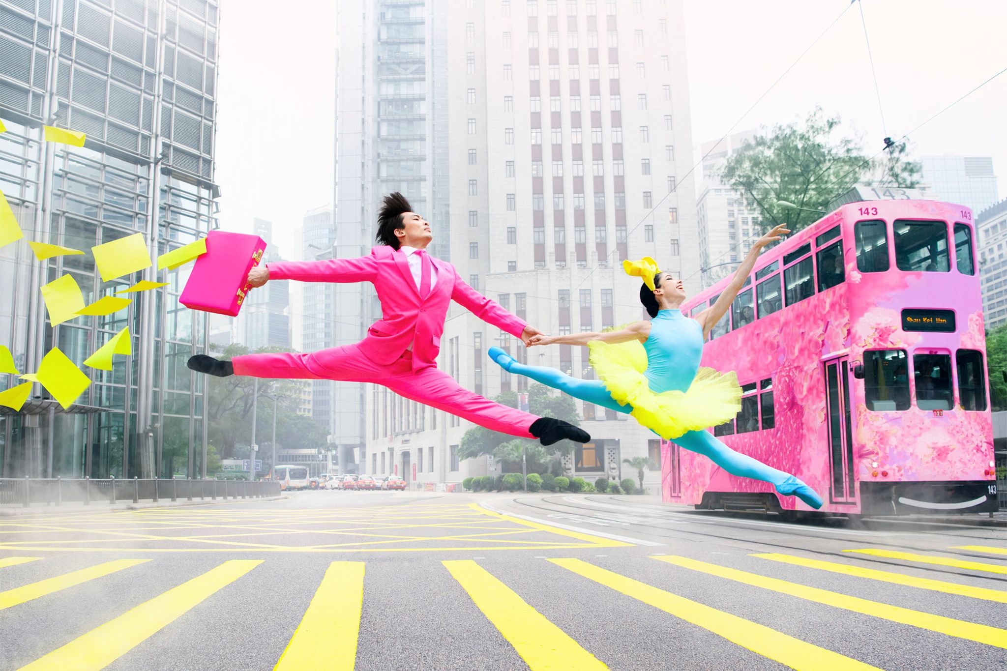 [Video] Hong Kong Ballet Dancers Take Over the City in This Surreal
