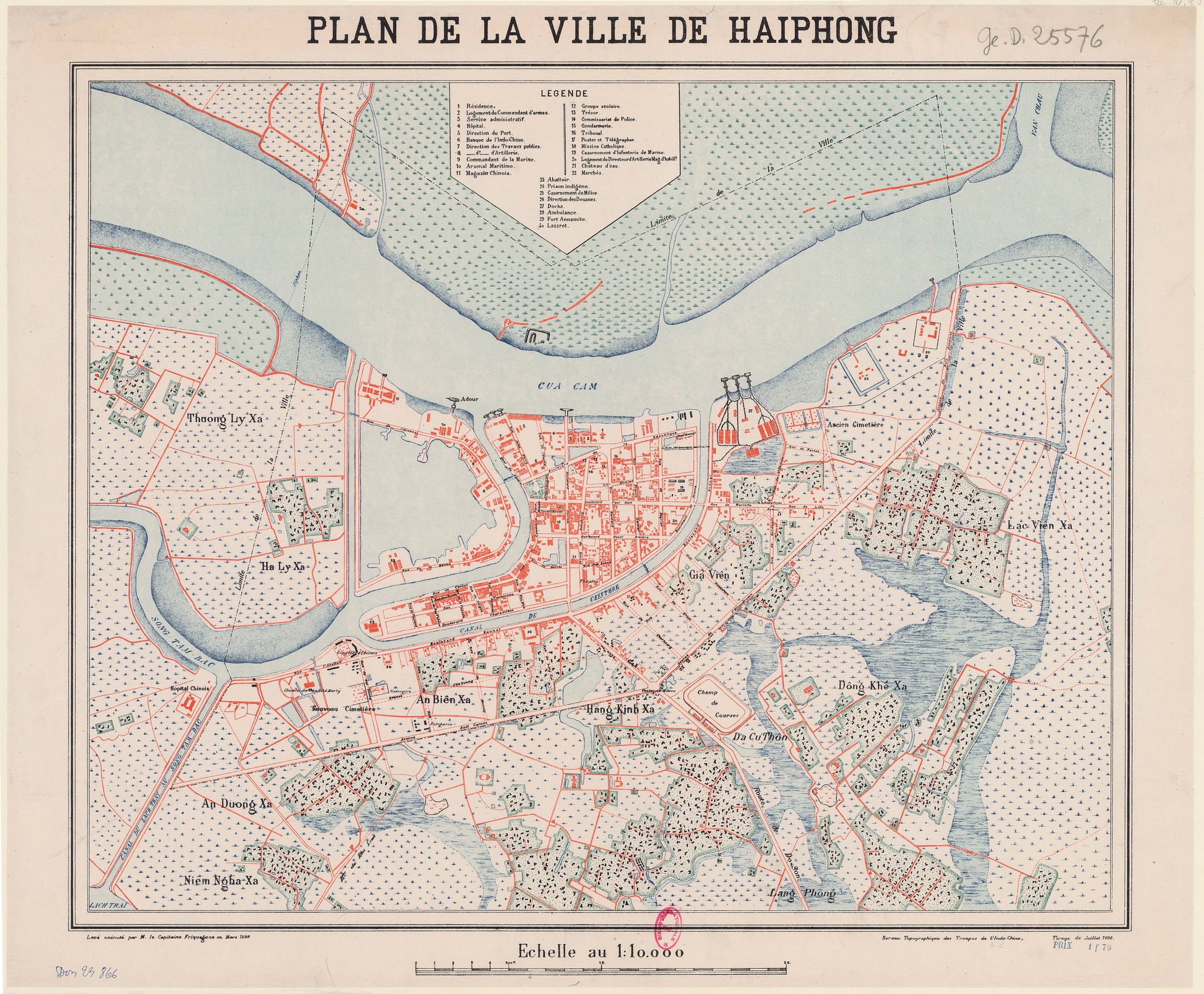 [Maps] A Brief Cartographic History of Hai Phong 1898–1968 - Saigoneer