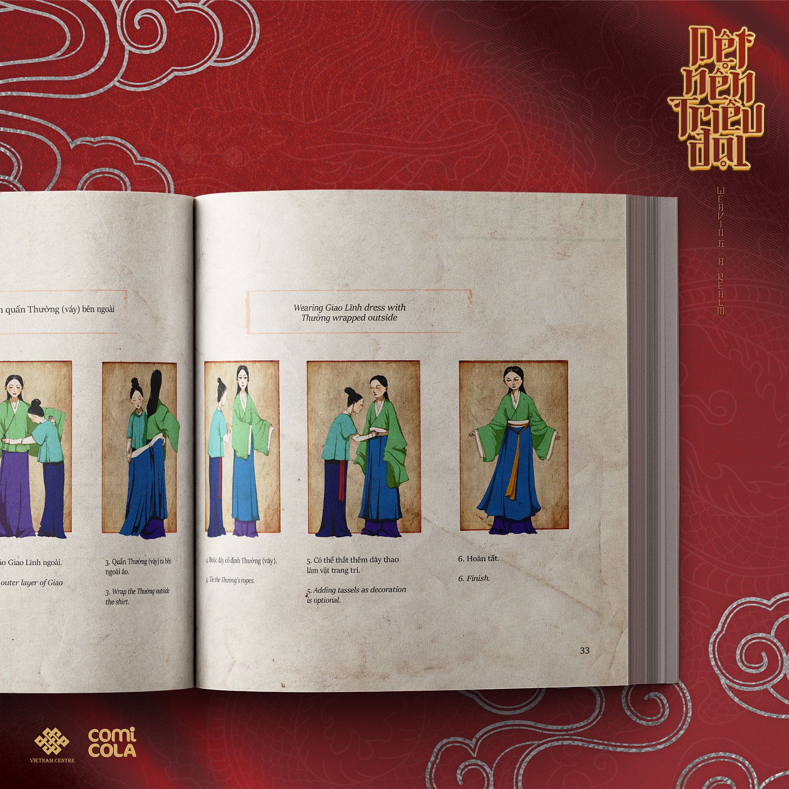 The Art Book That Delves Into the History of Ancient Vietnamese Fashion -  Saigoneer