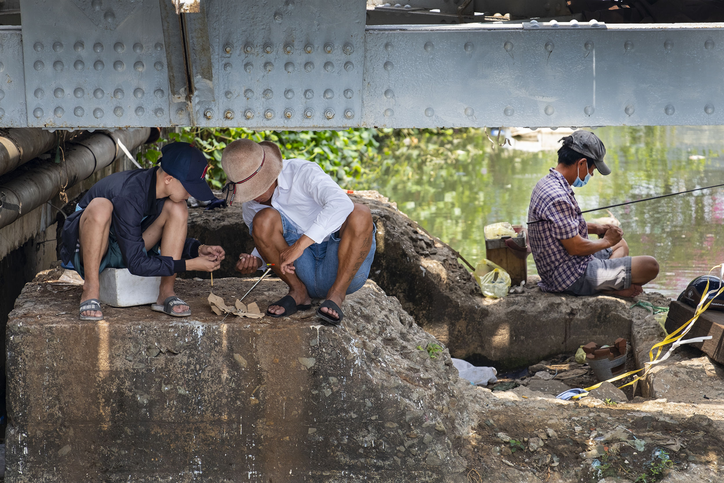 The Quotidian Hẻm Life Along the Railway Track in District ...