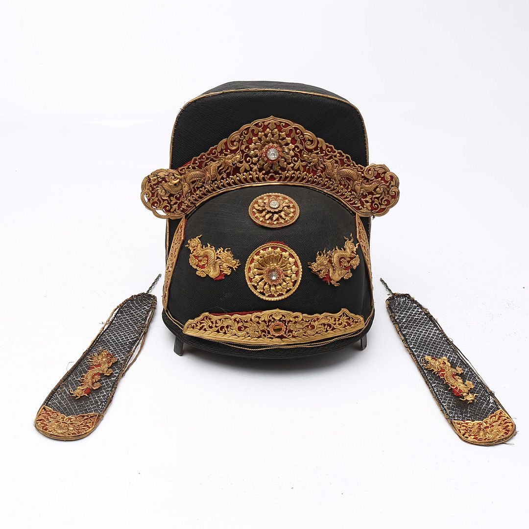 Mandarin hat hot sale