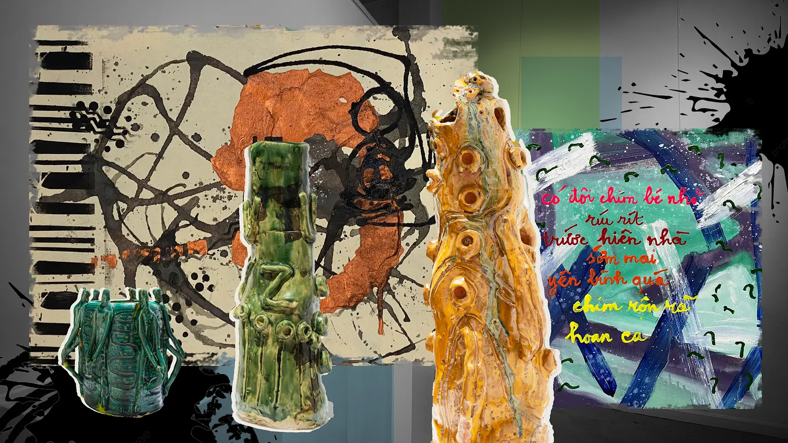 Art Exhibition 'Ngẫu Biến' Invites Viewers to Find Their Own Meaning