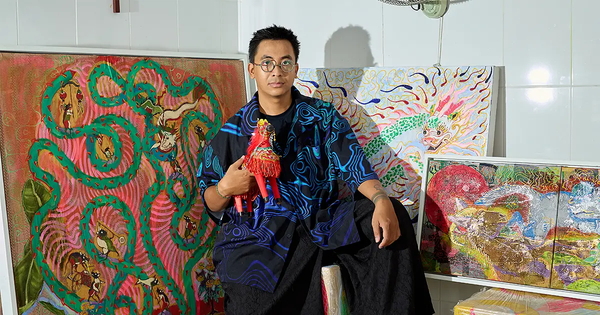 Nguyễn Đức Tín Weaves Spirituality, Faith, Everyday Life