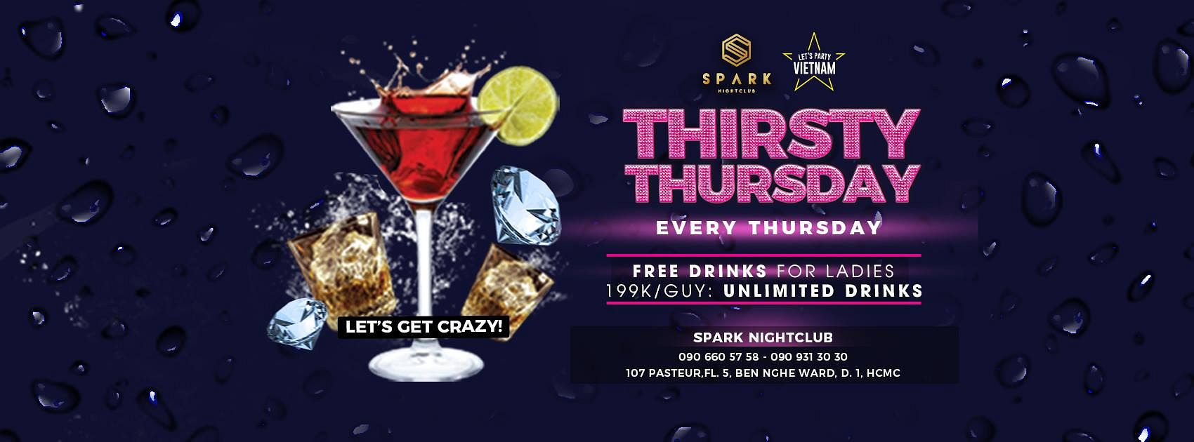 Thirsty Thursday! @ Spark Nightclub - Saigoneer