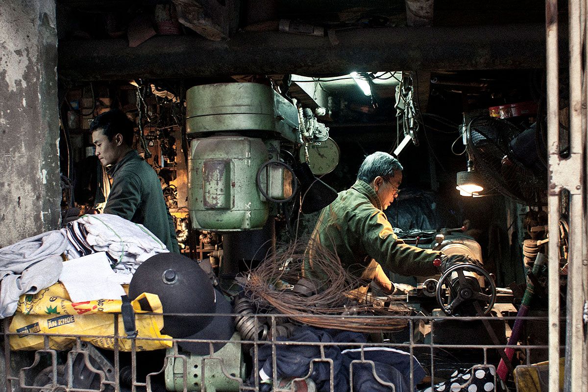 Most Machinery Used In Vietnamese Businesses Dates Back To The 1960s