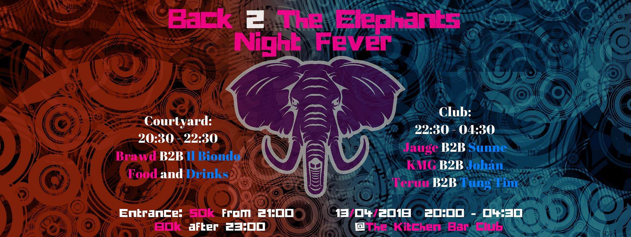 Back 2 The Elephants Night Fever @ The Kitchen Bar Club - Saigoneer