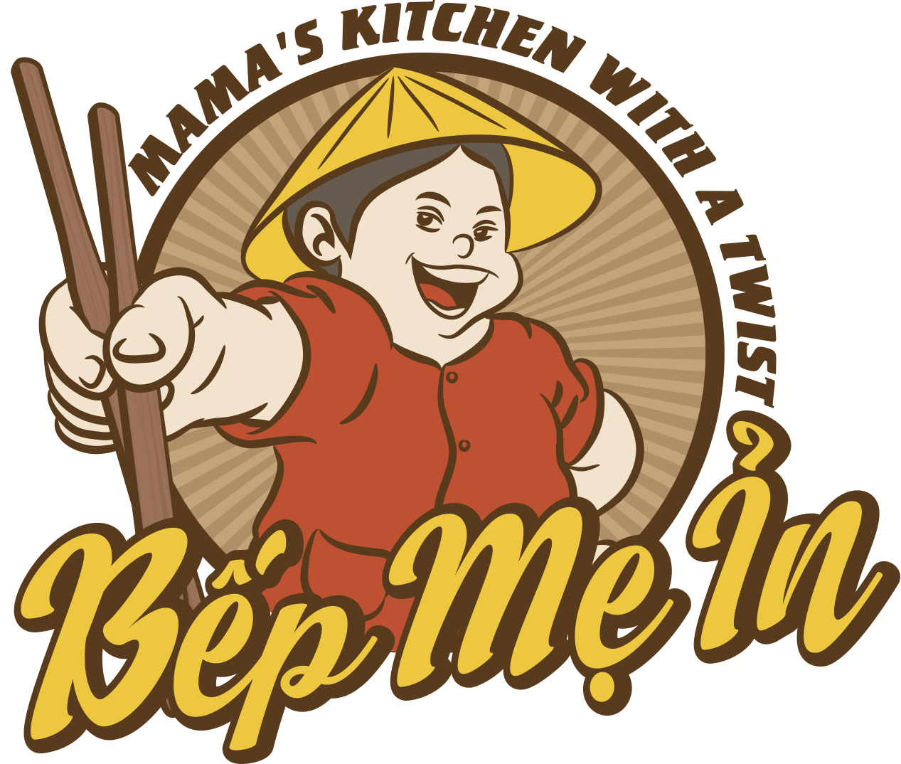Bếp Mẹ ỉn logo