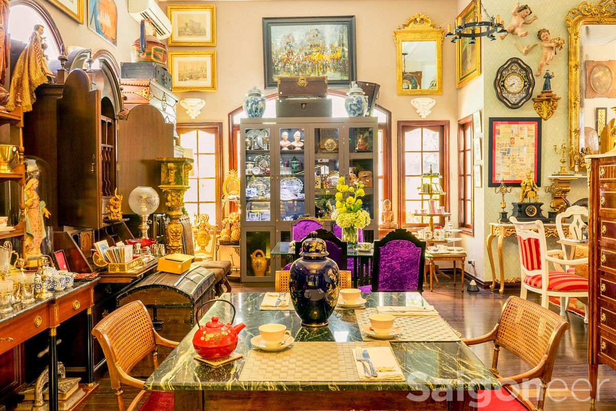 Villa Royale Antiques & Tea Room Saigoneer