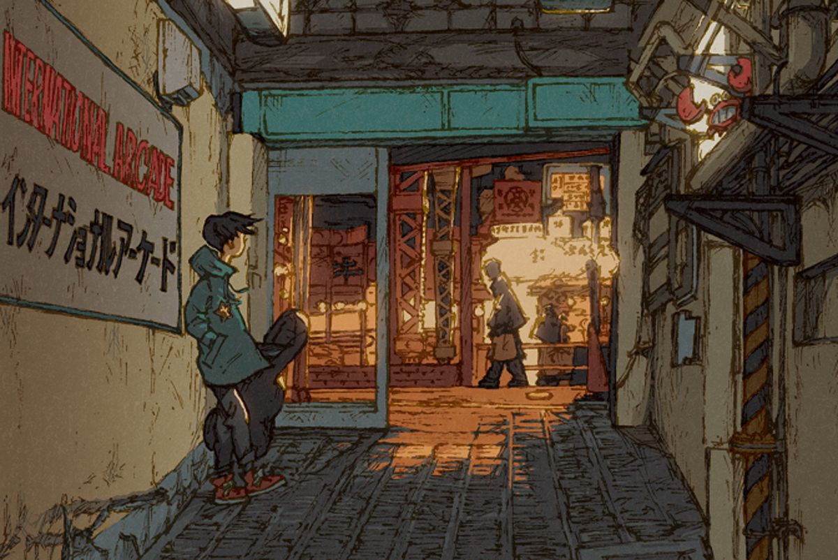 Anime classroom Patacius - Illustrations ART street
