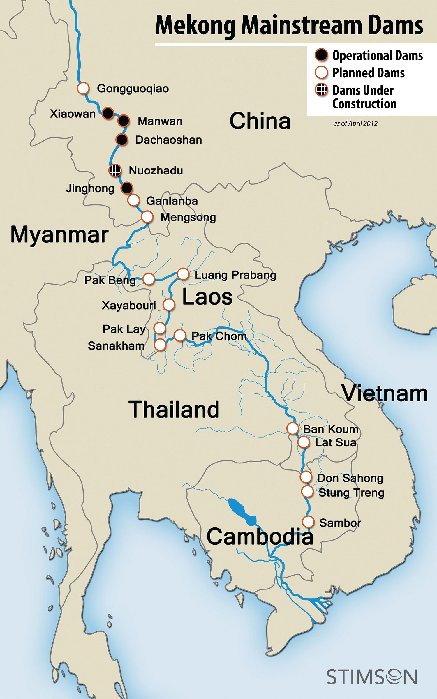 mekong river delta map