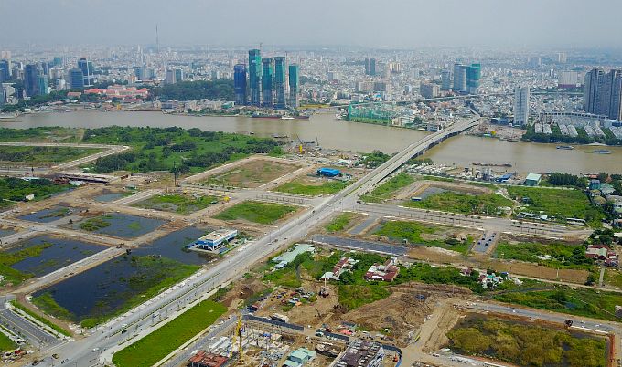 [Photos] Take a Tour of the Thu Thiem New Urban Area From Above - Saigoneer