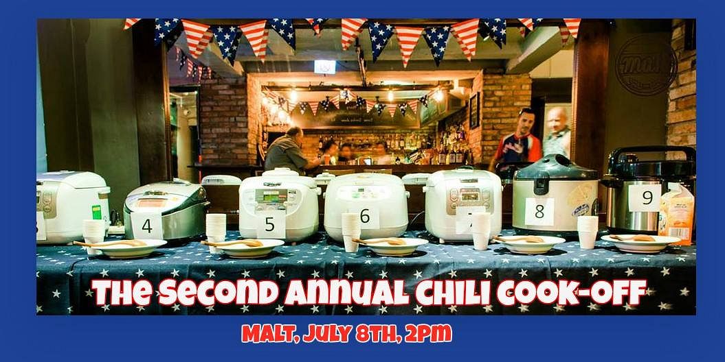 The Second Annual Chili CookOff Fourth of July Celebration Malt Saigoneer