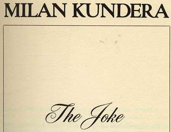 the joke book by milan kundera
