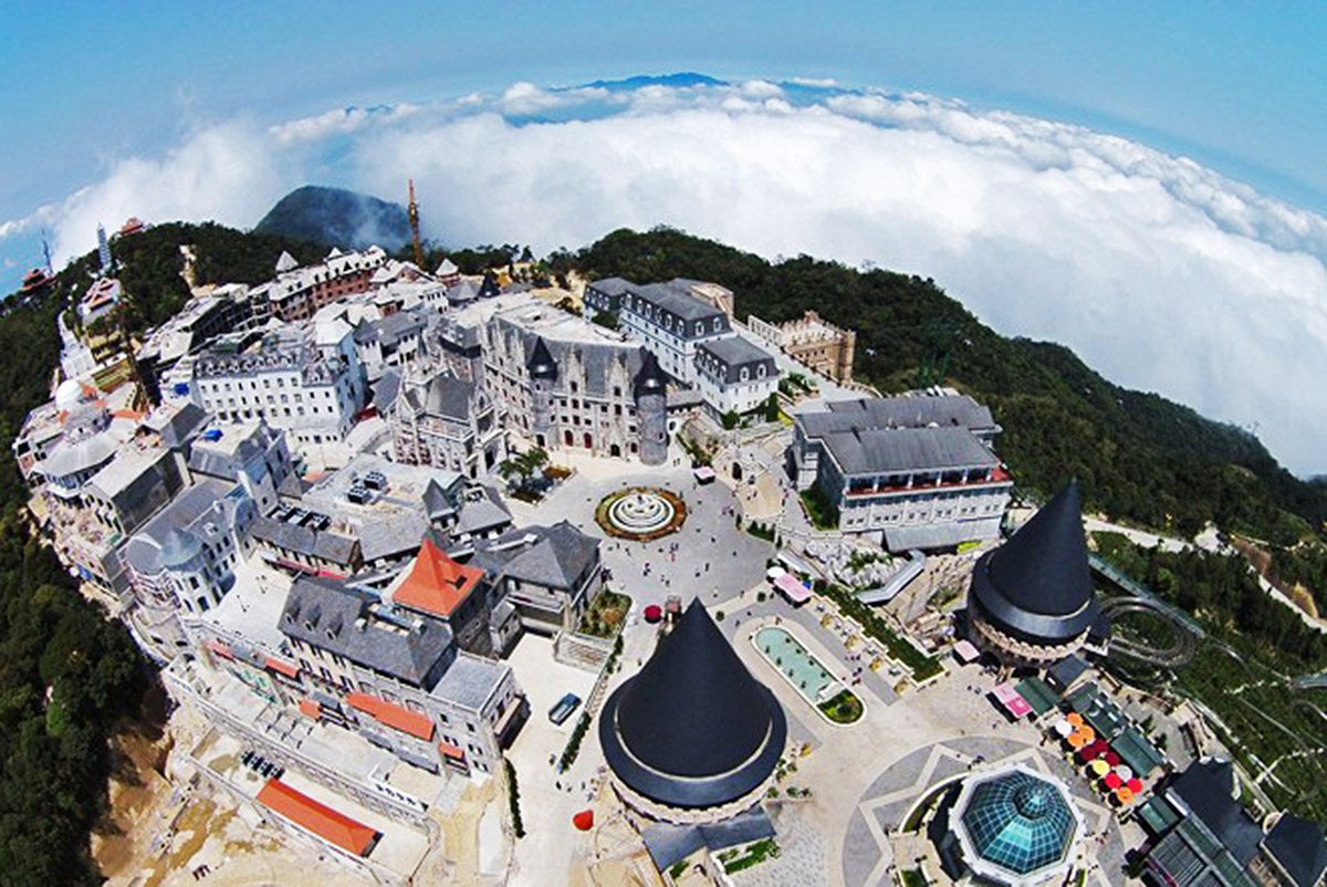  Photos Stunning Drone Views Of Da Nang s New French Village Saigoneer