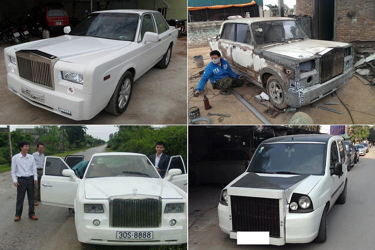 [Photos] Vietnamese Transform Ordinary Cars Into 'RollsRoyces' Saigoneer