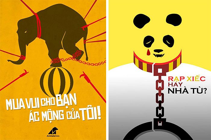 Vietnamese Artist Wins Top Prize For Illustrations Showing The Plight Of Circus  Animals - Saigoneer