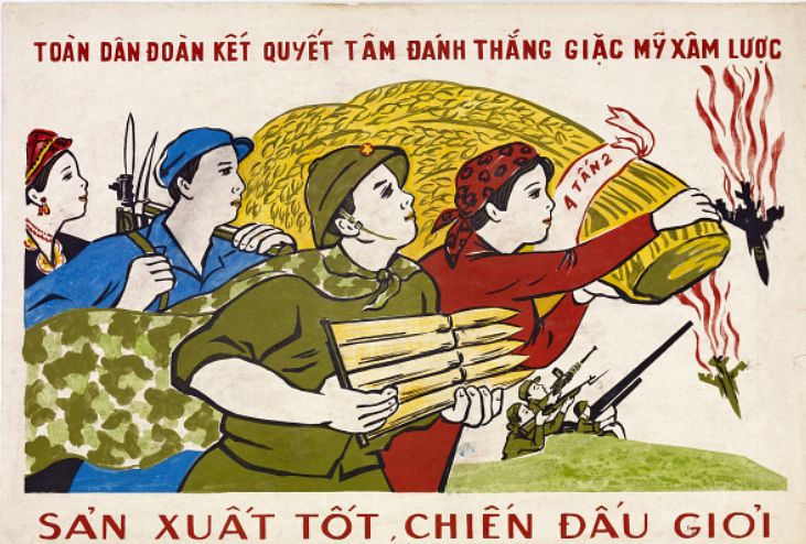 propaganda posters hanoi