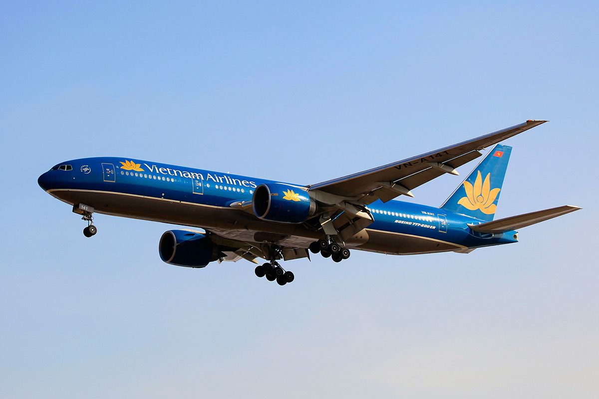 Vietnam airlines. May авиакомпания.