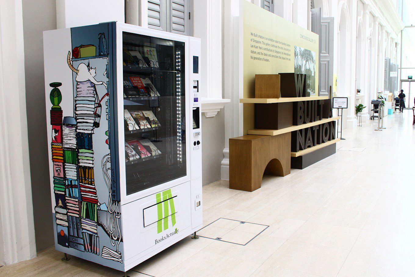 Singapore Ingenious New Book Vending Machines Saigoneer