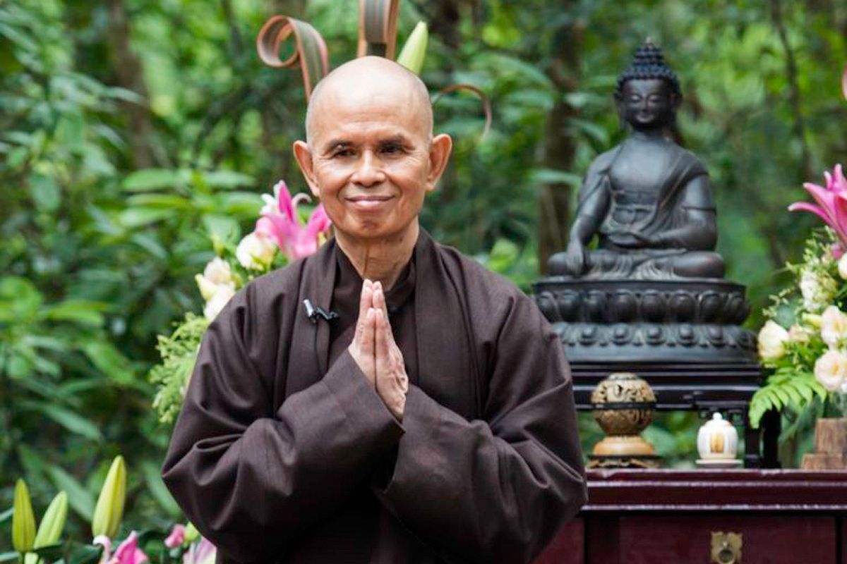 Zen Master Thich Nhat Hanh Is Back in Vietnam Saigoneer