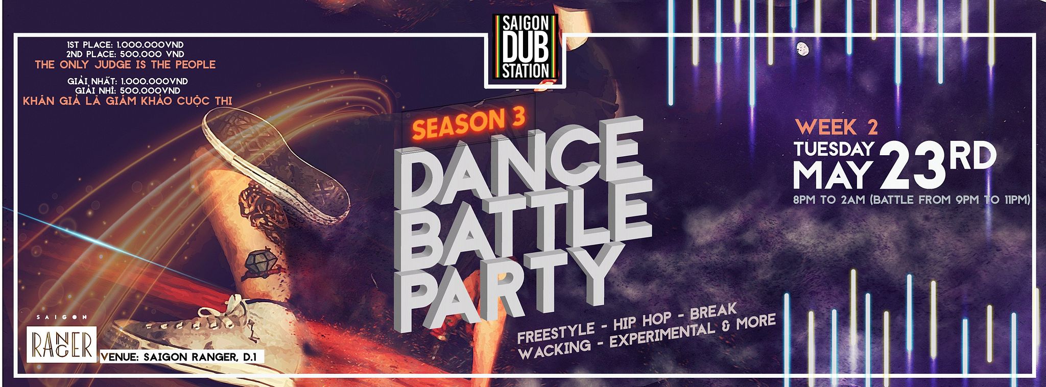 Dance Battle Party Season 3 - Week 2 @ Saigon Ranger - Saigoneer