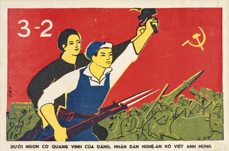 propaganda posters hanoi