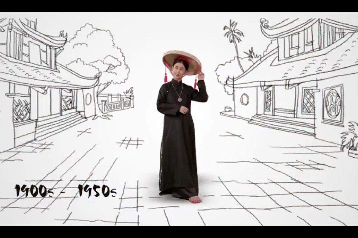 [Video] 100 Years of Vietnamese Fashion in 1 Minute Saigoneer
