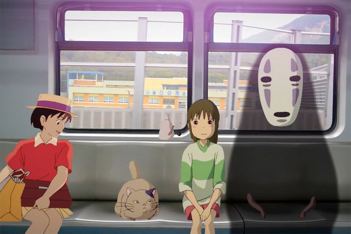 Video] When Studio Ghibli's Totoro, Kiki and No-Face Roam Our World -  Saigoneer