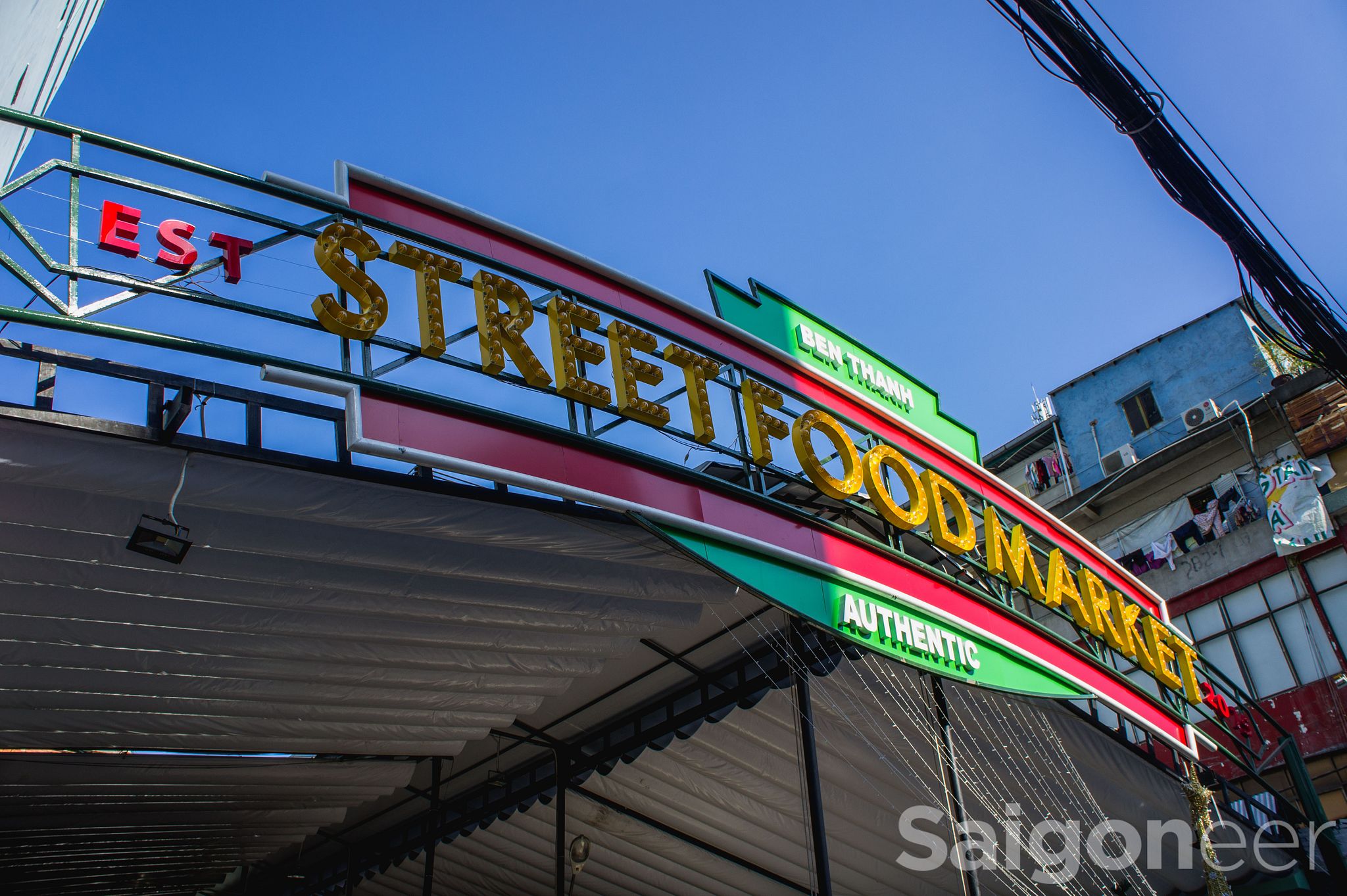 Check out the New Street Food Mecca Behind Ben Thanh Market - Saigoneer