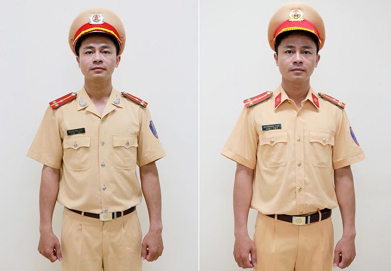 Photos Vietnam s Police Officers Get Flashy New Uniforms Saigoneer Photos Vietnam s Police Officers Get Flashy New Uniforms Saigoneer