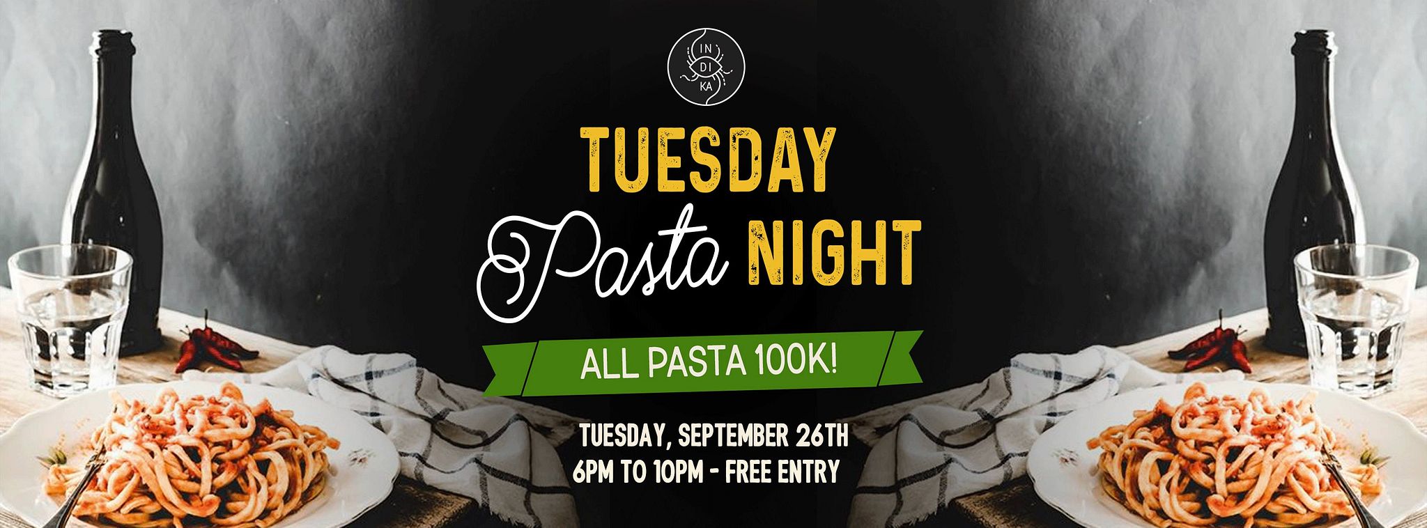 Tuesday Pasta Night @ Indika - Saigoneer