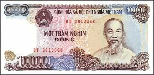 The famous Vietnamese attractions described on Vietnam currency