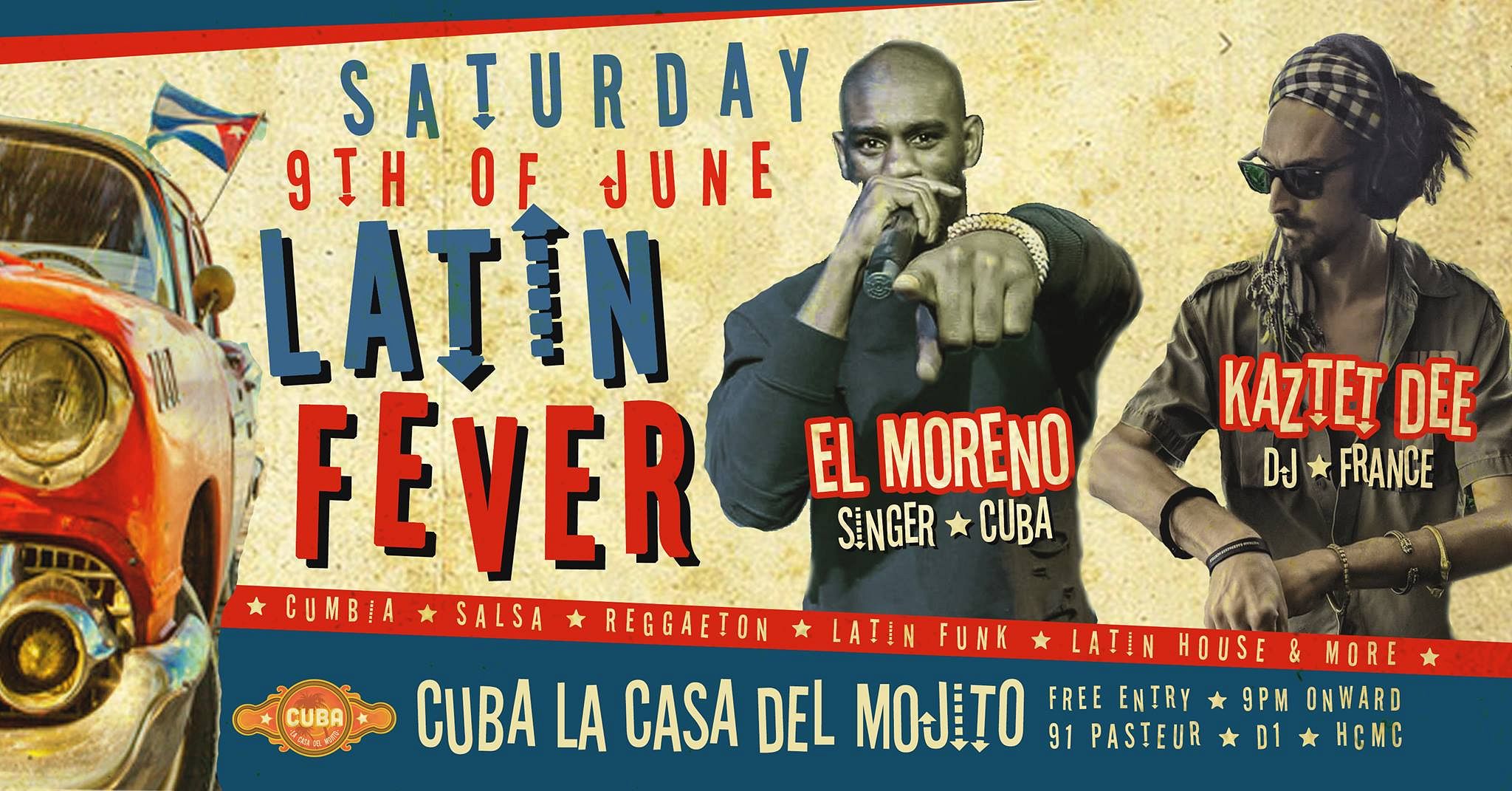 Latin Fever @ Cuba La Casa Del Mojito - Saigoneer