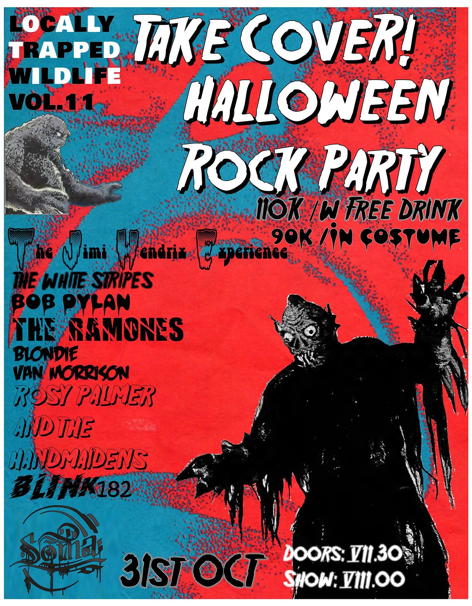 LTW #11: Take Cover! Halloween Rock Party @ Soma Art Cafe - Saigoneer