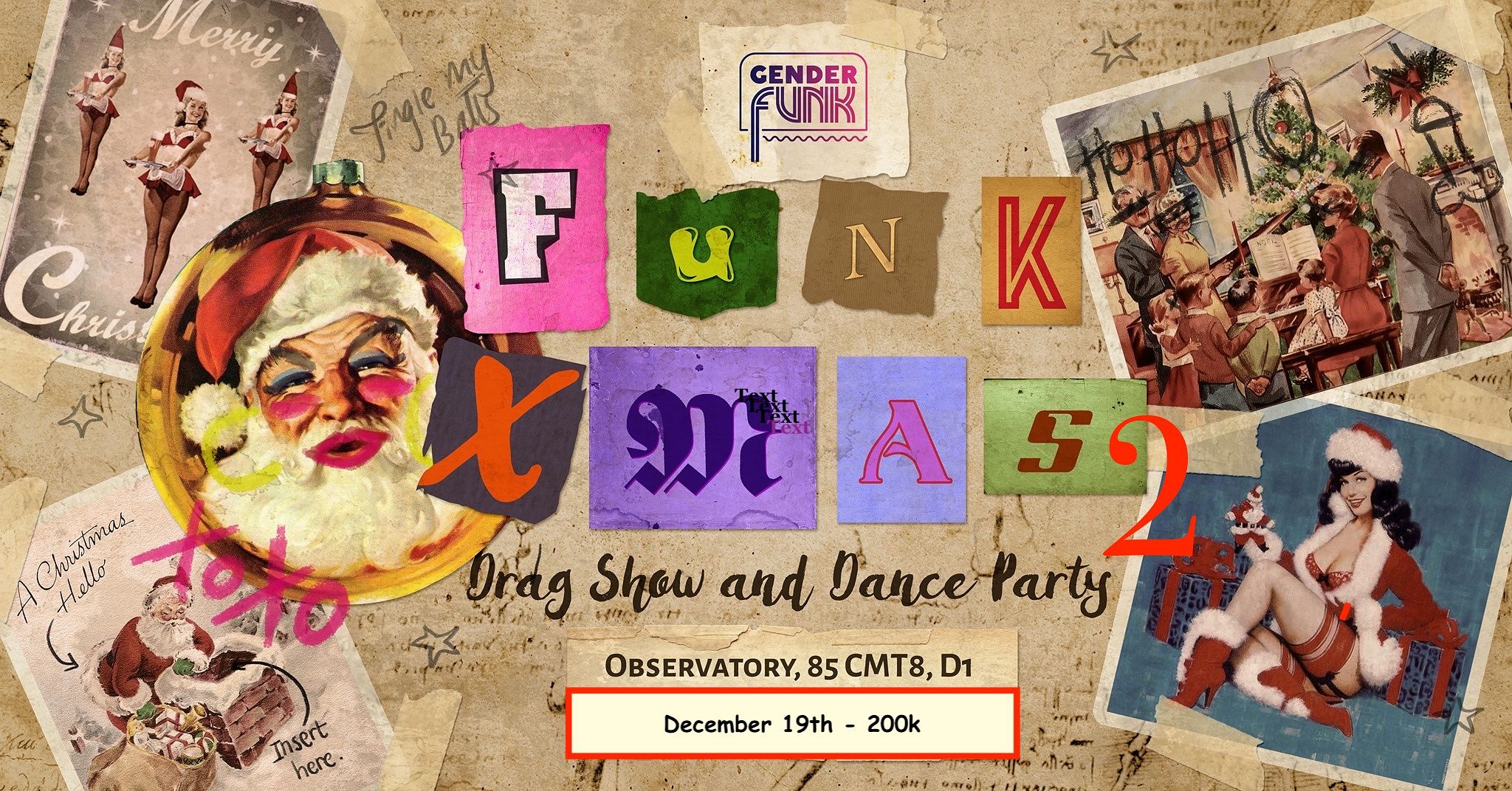 GenderFunk Funk Xmas 2 The Observatory Saigoneer