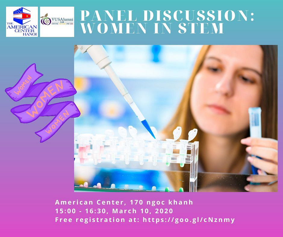 Panel Discussion: Women in STEM @ U.S. Embassy in Hanoi - Saigoneer