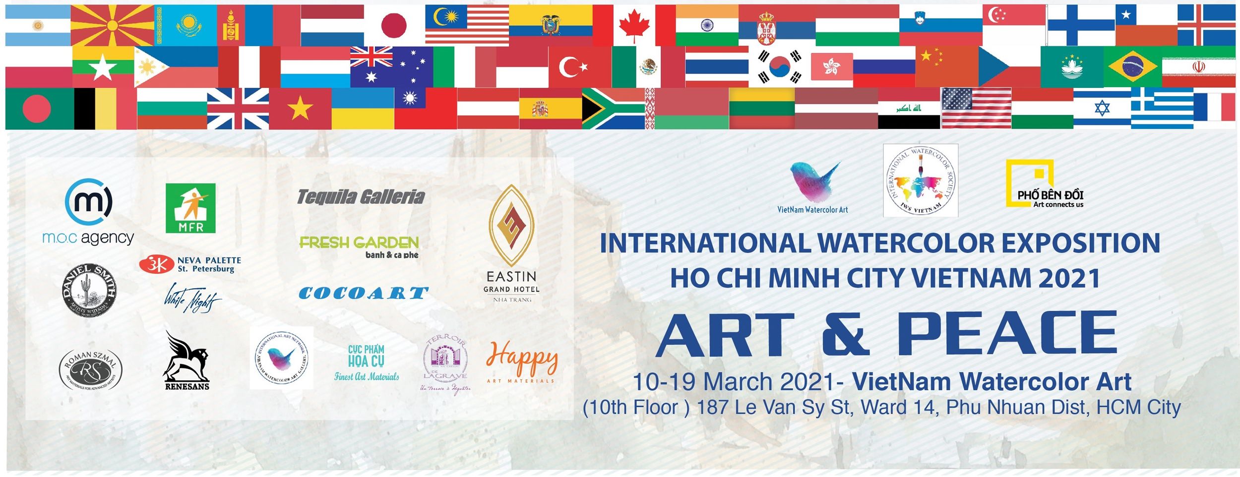 Vietnam International Watercolor Exhibition 2021 VietNam Watercolor