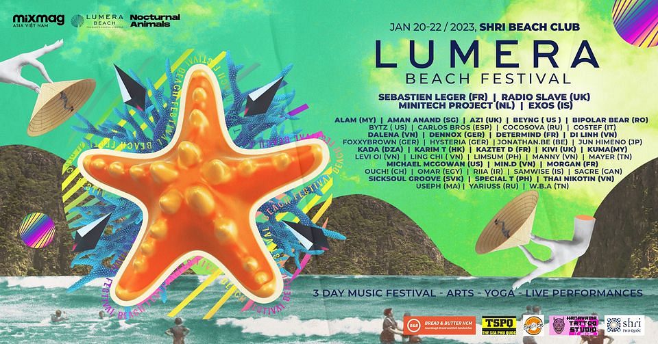 Lumera Beach Festival 2023 @ Shri Beach Club - Saigoneer