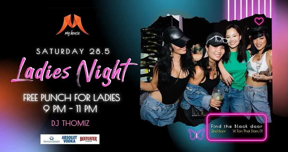 Ladies Night Free Punch for Ladies my house Saigoneer