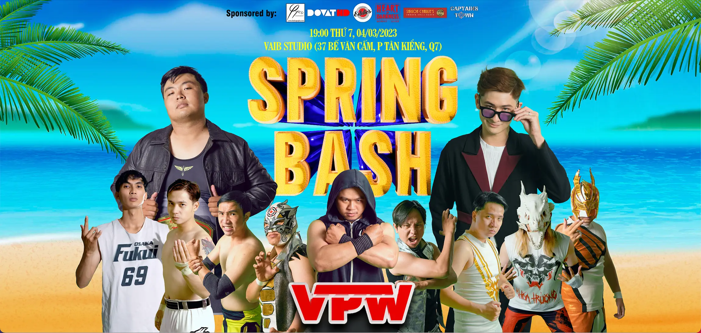 Vietnam Pro Wrestling SPRING BASH! (Live Professional Wrestling