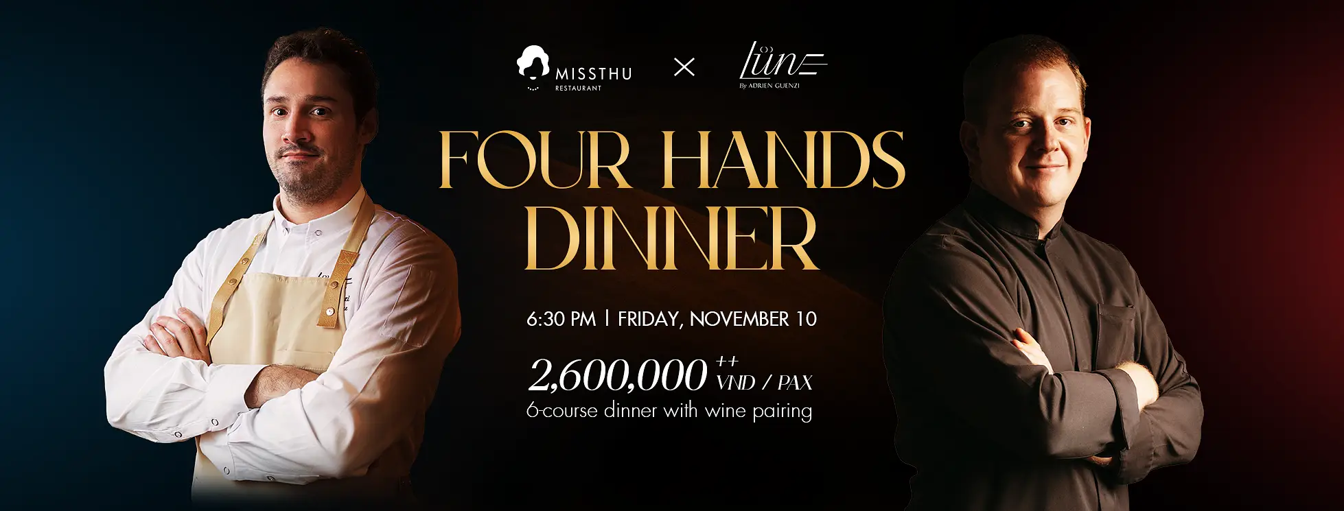 Four Hands Dinner MISS THU x LUNE Miss Thu Restaurant Saigoneer