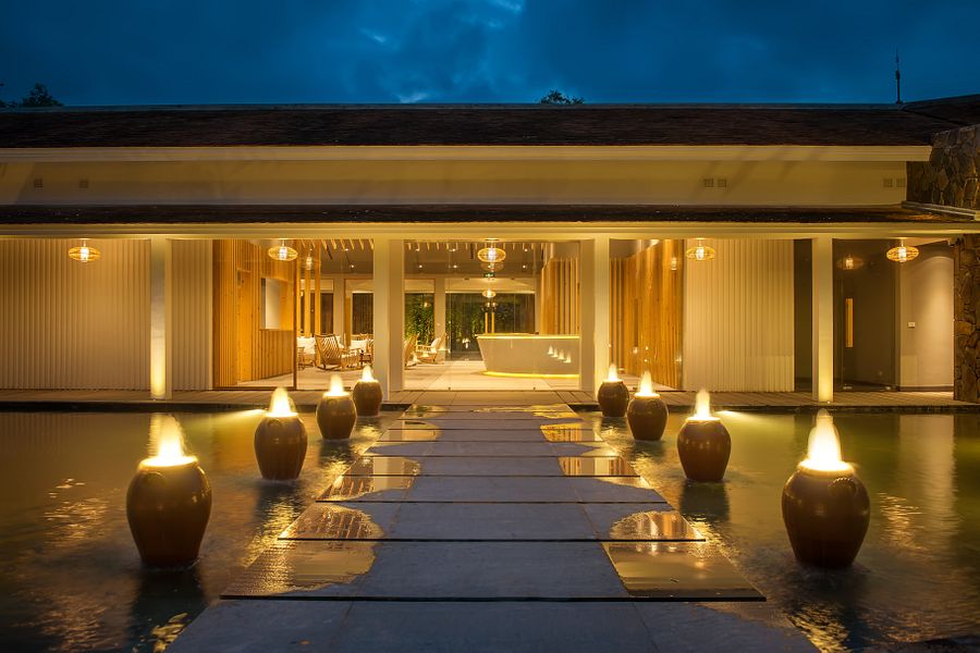 Japanese and Vietnamese Styles Commingle with Nature at Alba Wellness Valley