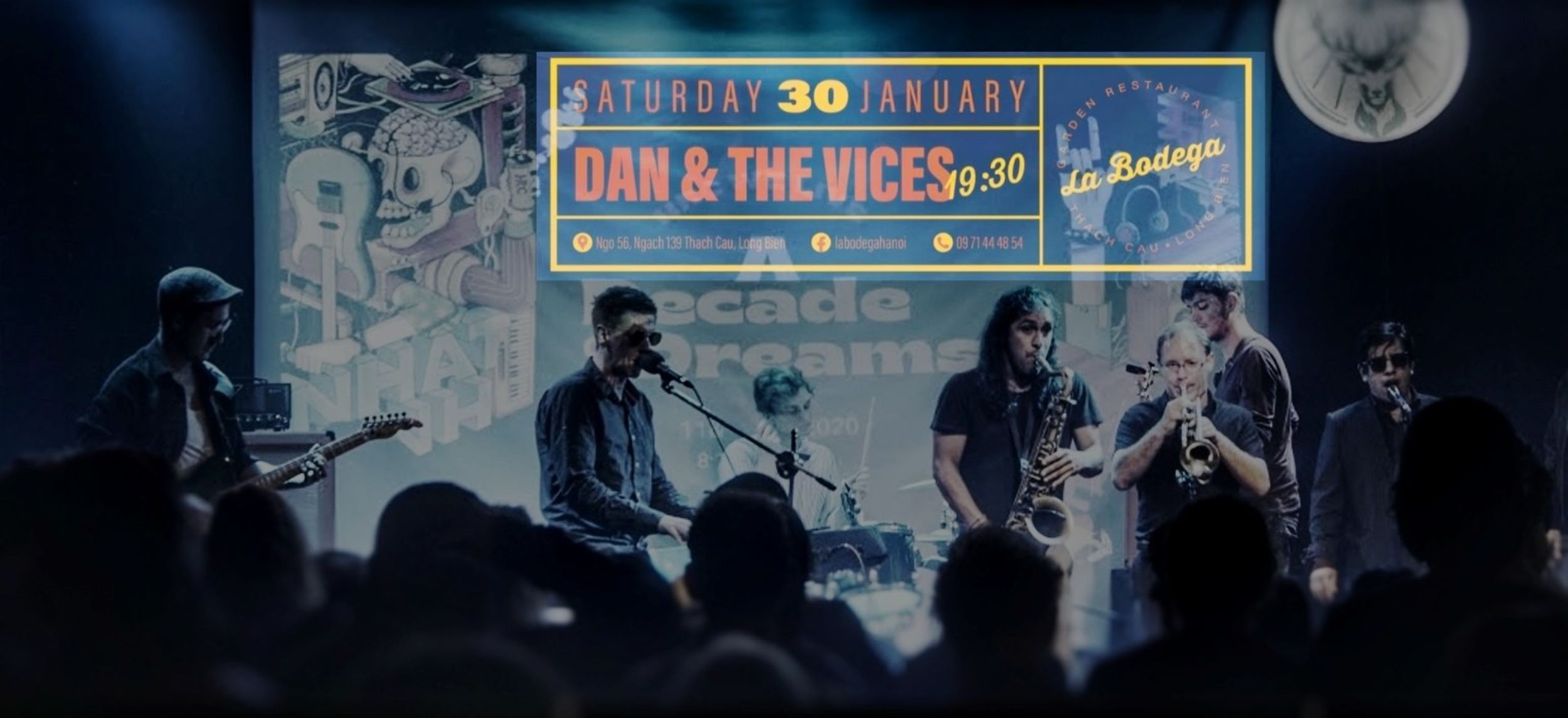 Dan and the Vices live @ La Bodega - Saigoneer